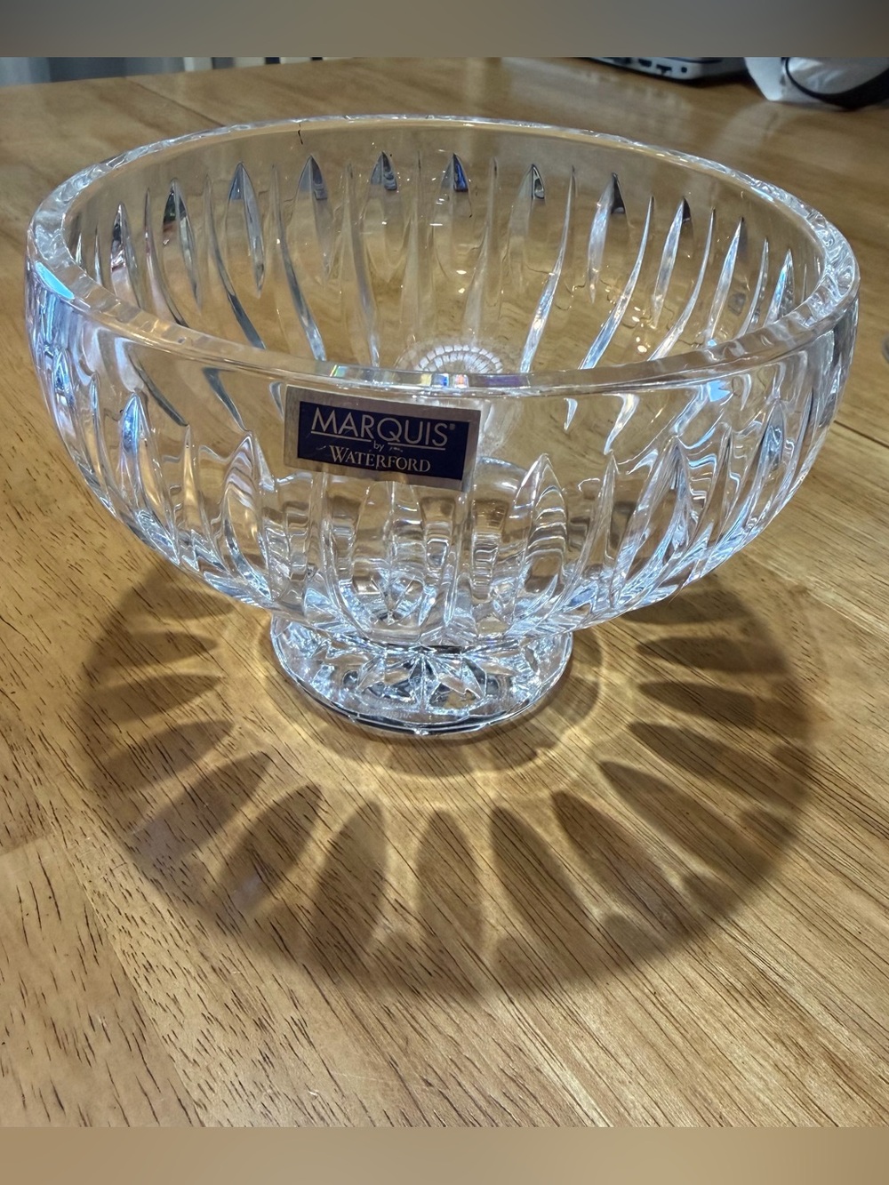 Marquis by Waterford Sheridan Crystal Footed Bowl